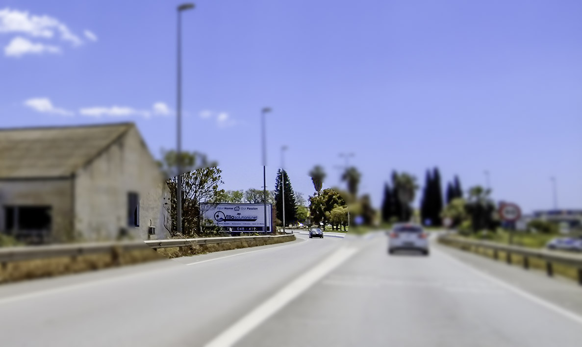 Billboard in Velez-Malaga Image